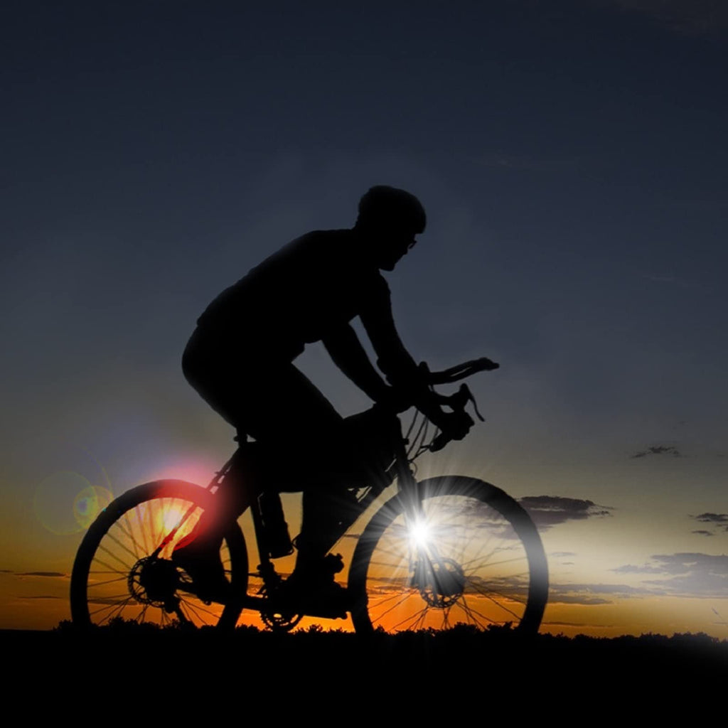 SYSAI No Battery Bike Taillight, Energy Harvesting Dynamo Lighting System, Waterproof Dustproof