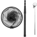 11.15ft Extra Long Telescoping Fishing Net with Carbon Fiber Handle