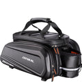 JXFUKAL 40L Waterproof Hard Shell Bike Bag with Expansion Layer for E-Bike Rear Rack