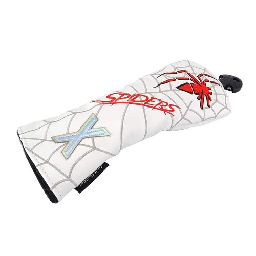 PLUSKER 1PC Golf Club Hybrid Head Cover Spiders Funny Cartoon Animal Pattern Synthetic Leather Headcover for Male/Female Golfers