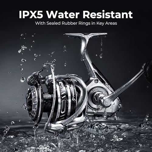 Piscifun NautiX Saltwater Spinning Reel 4000 Series Aluminum Body 33lb Max Drag
