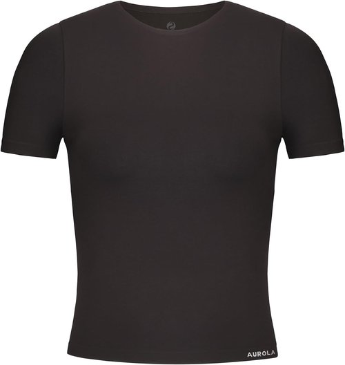 AUROLA Women's Seamless Fitted Short Sleeve T-Shirt - Perfect for Gym Workouts & Athletic Activities