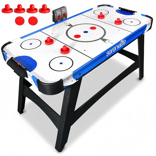 58-Inch Air Hockey Table with Digital Scoreboard & Powerful Motor
