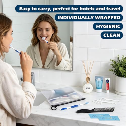 Warmify 100-Pack 7-in-1 Homeless Hygiene Kits - Travel & Donation Ready