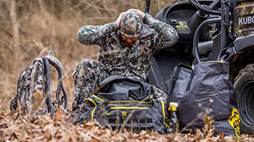 Scent-Proof Hunting Duffel Bag 45L with Airtight Scent-Safe Liner & Multiple Pockets
