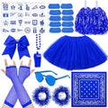 Ramede Blue Spirit Day Kit 21 Pieces Girls Cheerleading & Sports Accessories - Blue / 21