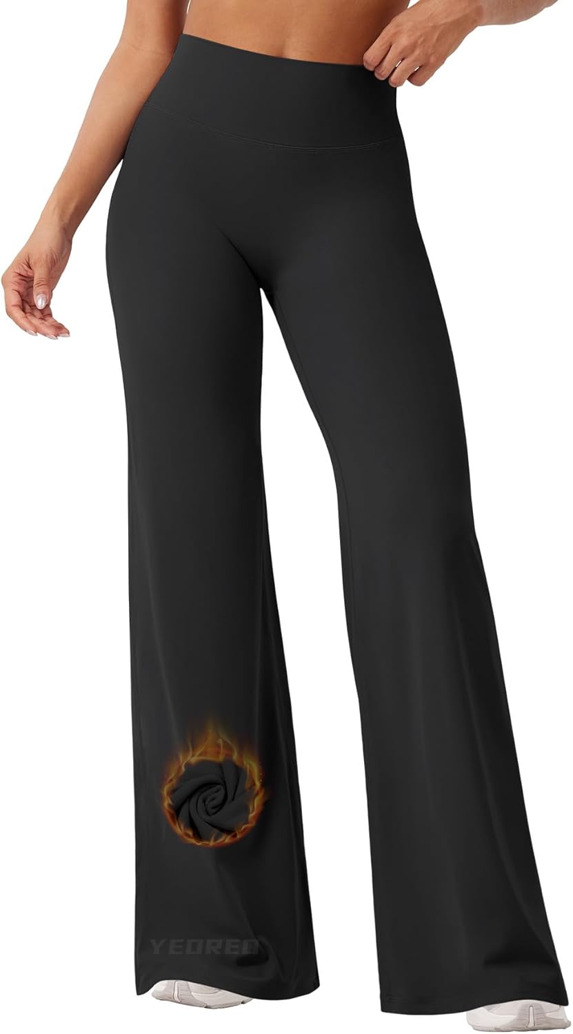 YEOREO High Waist Workout Leggings - No Front Seam, Buttery Soft Fabric | Available in 29" to 35" Sizes