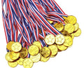 50pcs Gold Medals for Kids Awards Sports Competition Talent Show