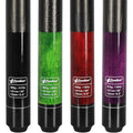 CUEBAR 4-Piece Pool Cue Set with 3D Grip, 58 Inch Two-Piece Snooker Billiard Cues