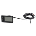 Electric LCD Display, S866 Cycle Computer 24V 36V 48V Electric Scooter Control Panel with Plug for Electric LCD Display Display