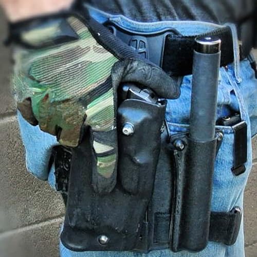 Black Drop Flex Adapter and QLS 19 22 System Kit for Tactical Holsters