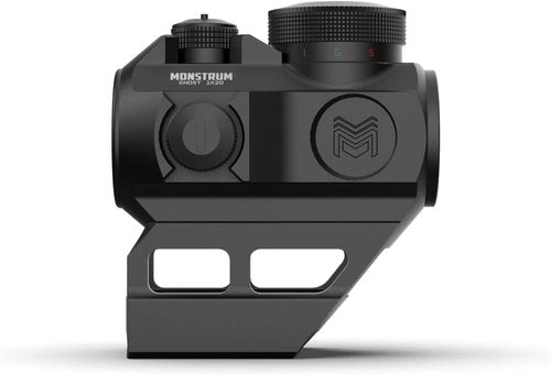 Monstrum Ghost Red Dot Sight - G3 3X Micro Magnifier with Flip to Side Mount | Tactical Combo