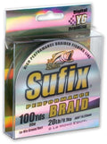Sufix Performance 100-Yards Spool Size Braid Line (Green, 20-Pound)