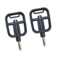 Aosekaa 2Pcs Kids Baby Tricycle Pedals Foot Pedal Accessory, Nonslip, Replace, Toddlers Tricycle Pedals for Children Trikes Kids