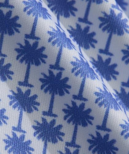 Performance Polo Shirt for Men - X-Large Blue Palmetto