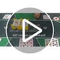 Playing Cards Tray with 360° Rotation and Sliding Wheels - Yellow 9Deck