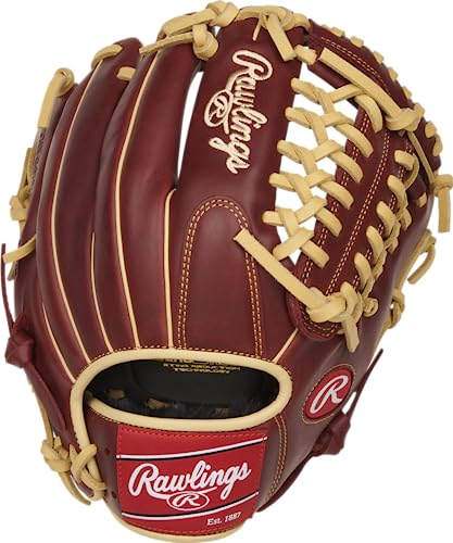 Rawlings Sandlot Series 11.75 Inch Baseball Glove Modified Trap-Eze Web Right Hand Throw