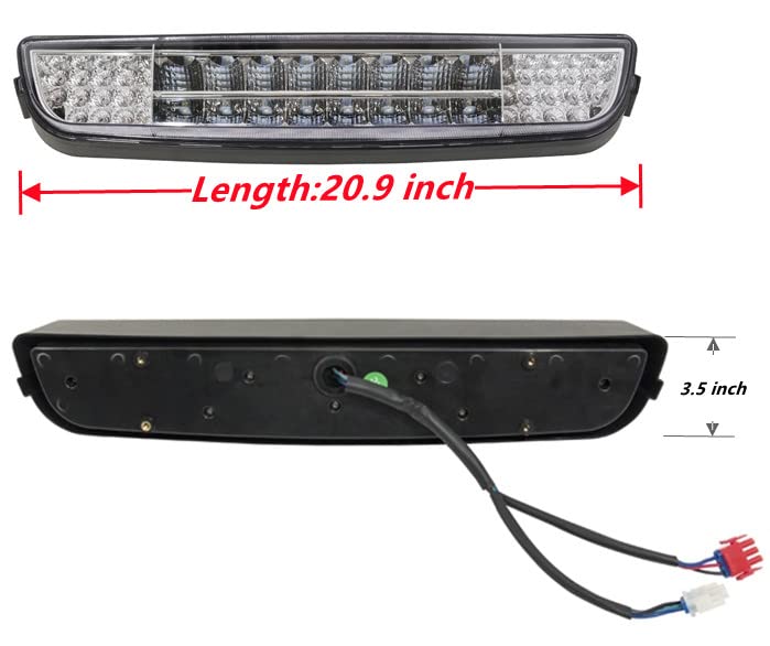 Golf Cart LED Light Bar Kit for EZGO TXT 1994.5-2013 - Waterproof & Energy Saving