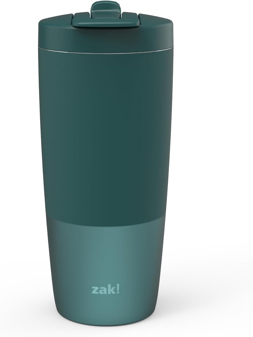 Zak Designs Sutton 2-in-1 Tumbler - 30 oz Jade - Durable Stainless Steel, Double-Wall Insulation, Leak-Proof Lid