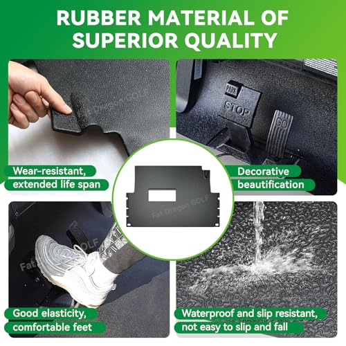 Panglong Precedent & Tempo Golf Cart Floor Mat Full Coverage Rubber Liner