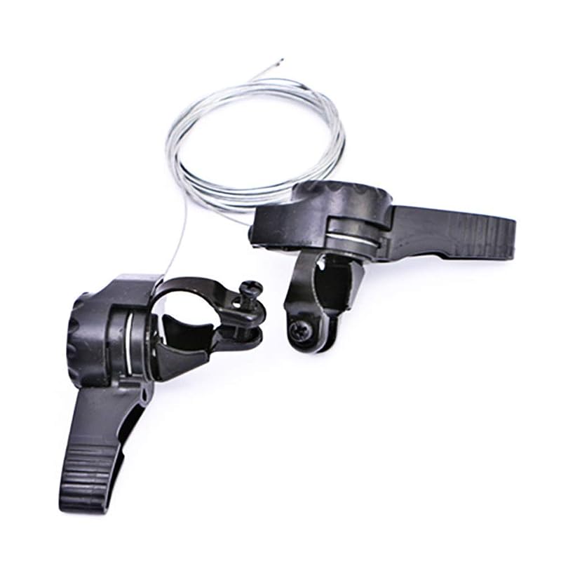 Bicycle Thumb Shifter Levers 15/18/21 Speed Universal Handlebar Pair