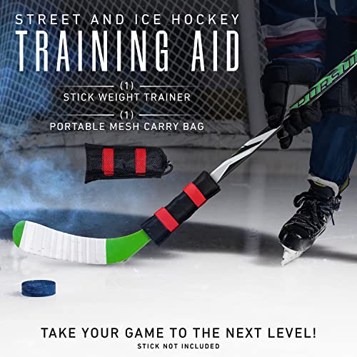 Ice Hockey Stick Weight Trainer 3.5–14 oz Adjustable Training Aid