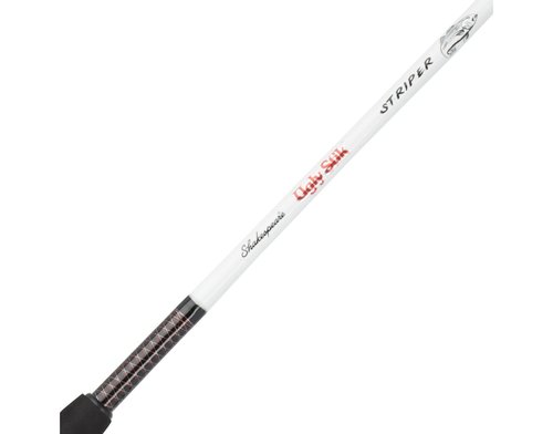 Shakespeare Ugly Stik 7’6” Striper Casting Rod, One-Piece, 6-20lb Line Rating, Medium Light Power, Moderate Fast Action, 1/4-3/4 oz. Lure Rating