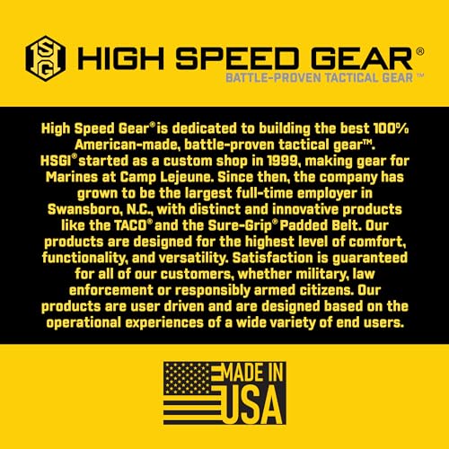 High Speed Gear Black Radio Pop-Up Taco MOLLE Pouch - Tactical Military & Police Gear