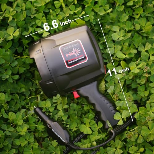 2000 Lumen HID Spotlight Floodlight with Adjustable Beam for Automotive Camping Fishing