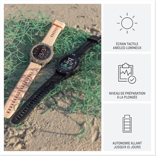 Garmin Descent™ G2 Dive Computer Watch Black 46mm with AMOLED Display