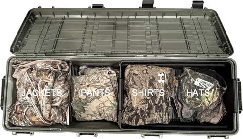 Heavy-Duty Water-Resistant Mobile Gear Storage Crate with Wheels - 81 Qt Capacity