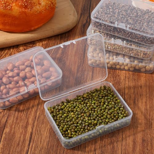 36pcs Plastic Playing Card Boxes - Transparent Clip-On Trading Card Storage