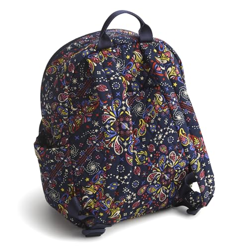 Vera Bradley Women's Small Banbury Backpack Starry Paisley - Lightweight Cotton