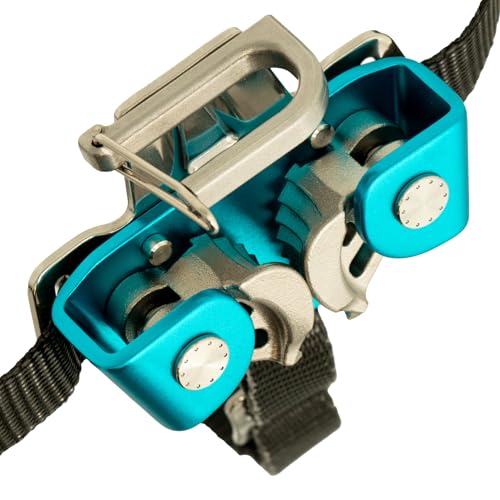 Climbing Rope Ascender Notch Jet Step II Dual Cam Foot Hardware 8–13mm