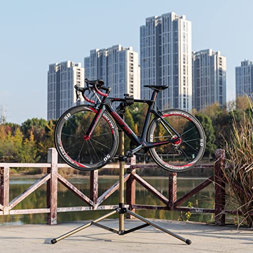 CXWXC Bike Repair Stand 88lbs - Portable Bicycle Maintenance Workstand