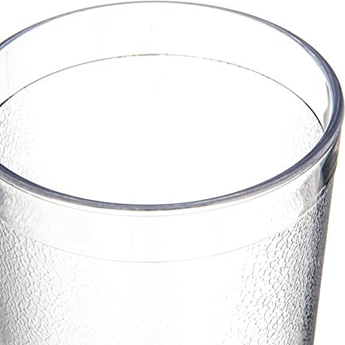 72 Pack 12oz Stackable Shatter-Resistant Plastic Tumblers - Clear