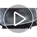 Rolling Wine Cooler Tote - Insulated 12-Bottle Cooler with Wheels & Pockets - Black - Cooler