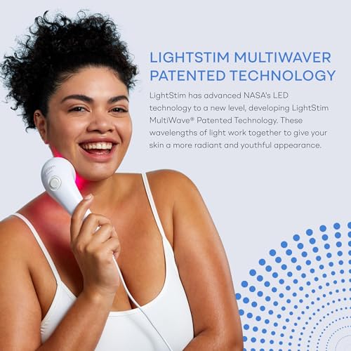 LightStim LED Acne Treatment Device with Red & Blue Light Therapy