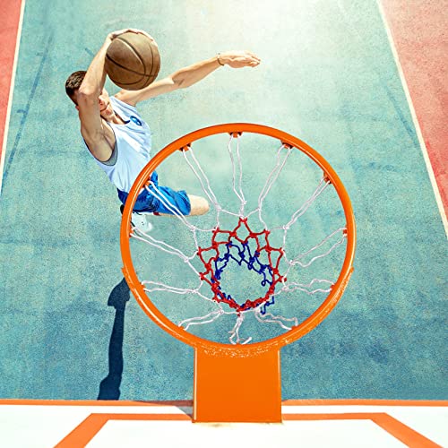 Aoneky Heavy Duty 18mm Solid Steel Basketball Rim - 18 Inch Outdoor Replacement