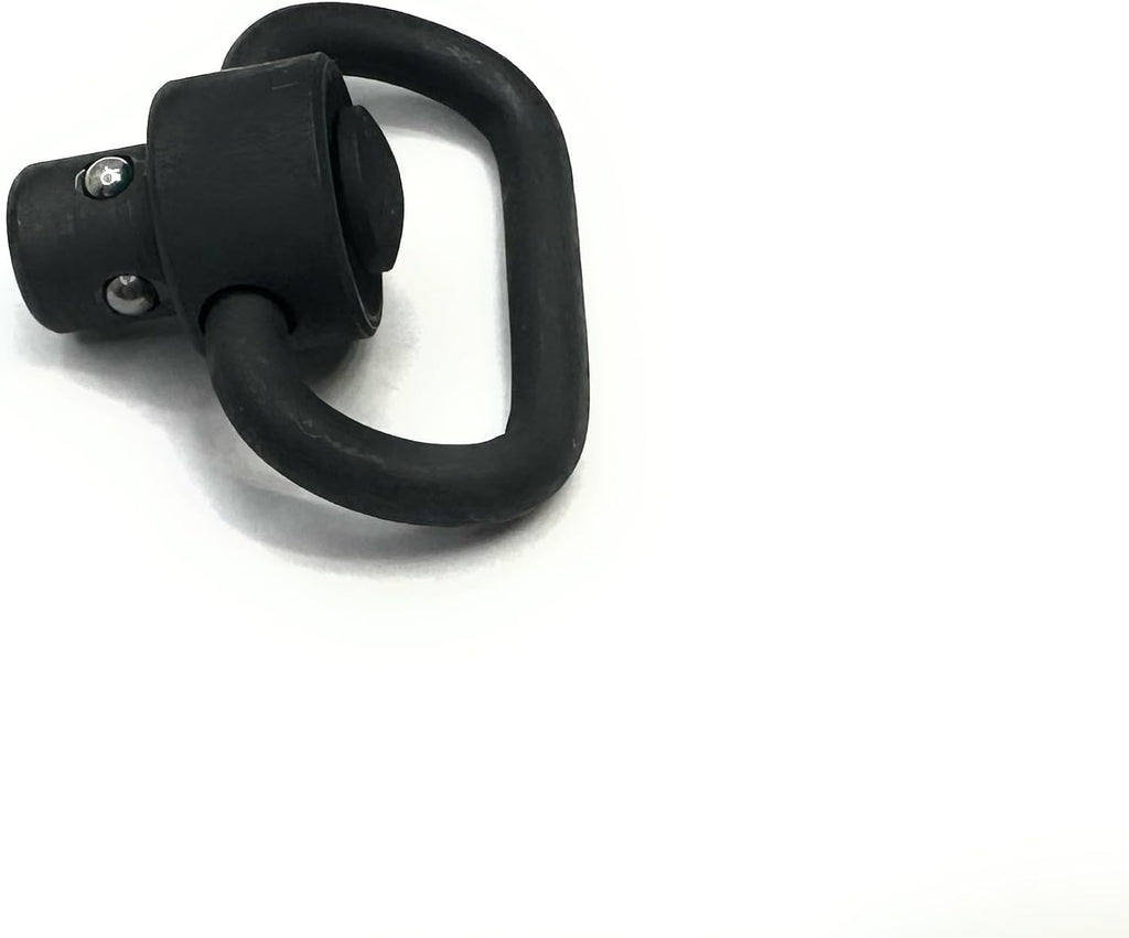 Skiennix Quick Detach Sling Swivel - Heavy Duty 1" Machined Carbon Steel with Manganese Phosphate Finish