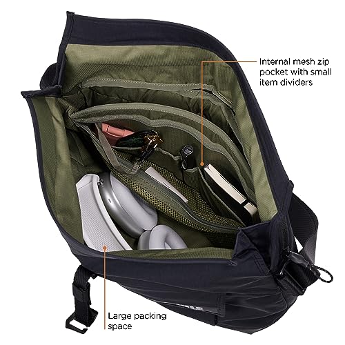 Thule Paramount 14L Crossbody Bag - Black Water-Resistant Nylon