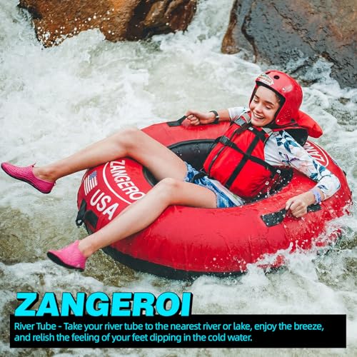 ZANGEROI Heavy Duty Blue River Tube for Floating & Sledding - 43" Pool & River Inner Tube