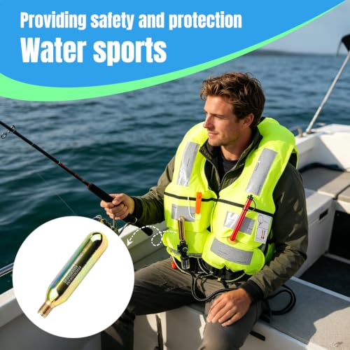 PPB2K 2-Pack 24g CO₂ Cartridges for Inflatable Life Jackets & PFDs