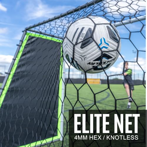 7x5' Soccer Goal and Rebounder Training Kit - Solo Practice & Skill Development