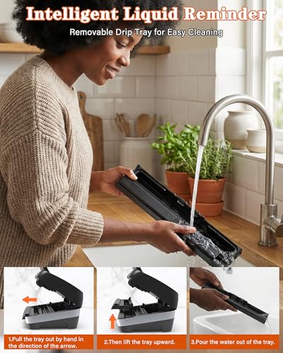 OidoZac Black 95kPa 230W Food Vacuum Sealer Machine with Double Heat Seal & Accessories