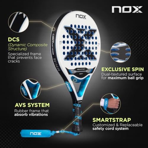 NOX Soft Padel Racket Equation 2026 Round Shape for Comfort & Spin