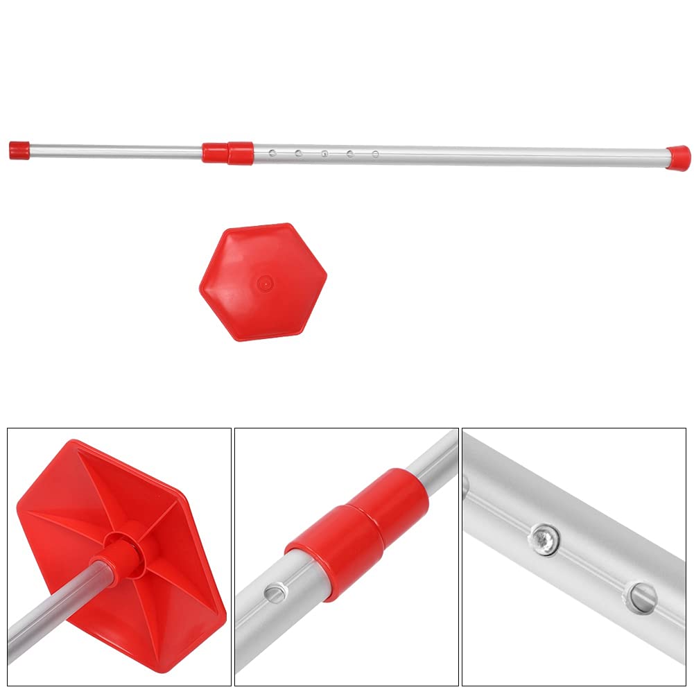 Telescopic Bag Support Rod, Lightweight Durable Aluminum Alloy Support Arm Adjustable Length for Travelers Photographers Outdoor Enthusiasts