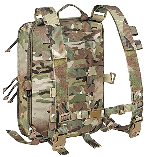 KRYDEX Camo Tactical Expandable Backpack MOLLE Hiking & Hunting Bag