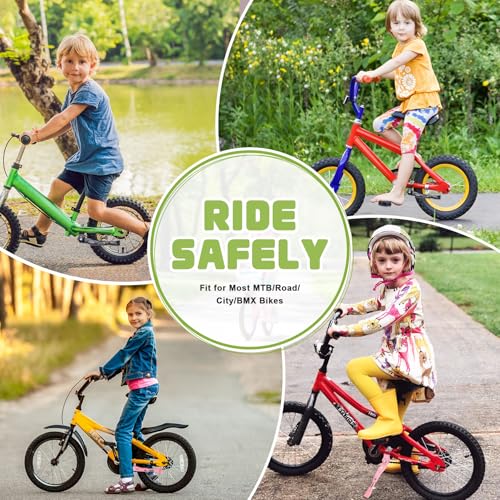 Kids Bike Kickstand for 16-20 Inch Wheels Adjustable Center Mount Black