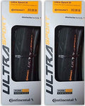 Ultra Sport III 700x23 Black Folding Bike Tire Set of 2 - High Grip E-Bike Compatible
